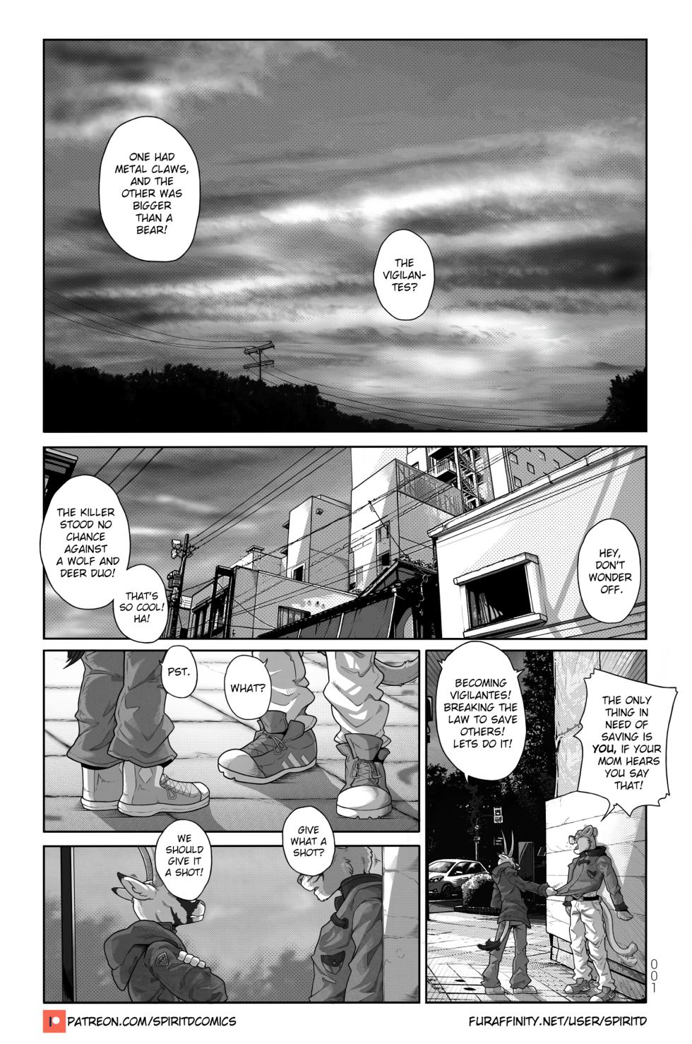 A Forest Where the Rain Goes Up - Page 1