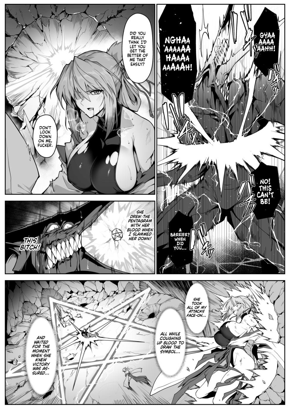 [Hokkebain! (Halcon)] Hama no Miko Ingoku ni Otsu 2 | Exorcist Maidens 2: The Fall to Lustful Hell [English] [Shiromaru] [Digital] - Page 35
