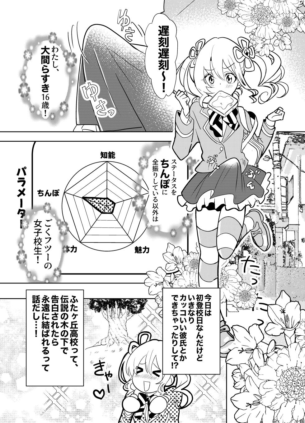 [Osajindou (Sari, Osajin)] Moshimo Otome Ge no Hiroin Ga, Sutetasu Ochinpo ni Zenfuri Shiteitara - Page 4