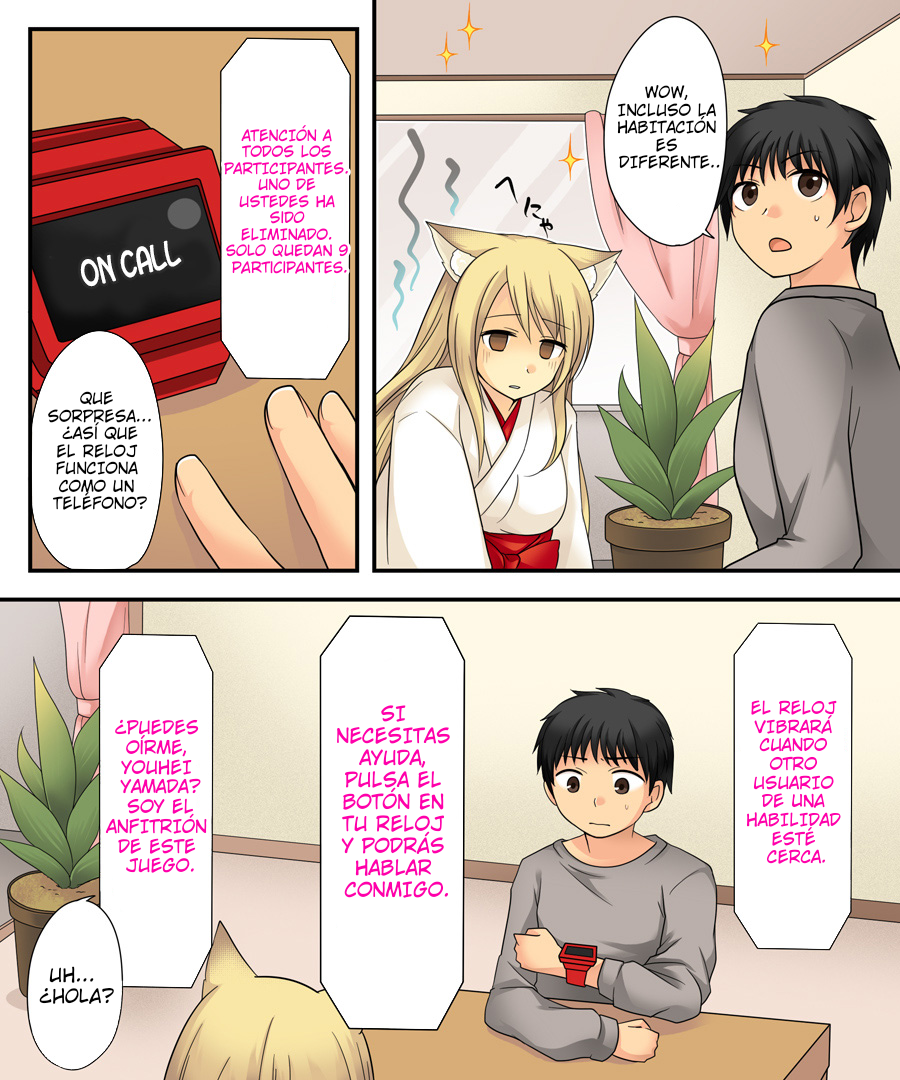 [Amuai Okashi Seisakusho (Kuratsuka Riko, Iga Senpuki)] Anata no Nouryoku wa Hito o Mesu Youko ni Otosu Nouryoku desu. [Spanish] [TF Scans] - Page 8