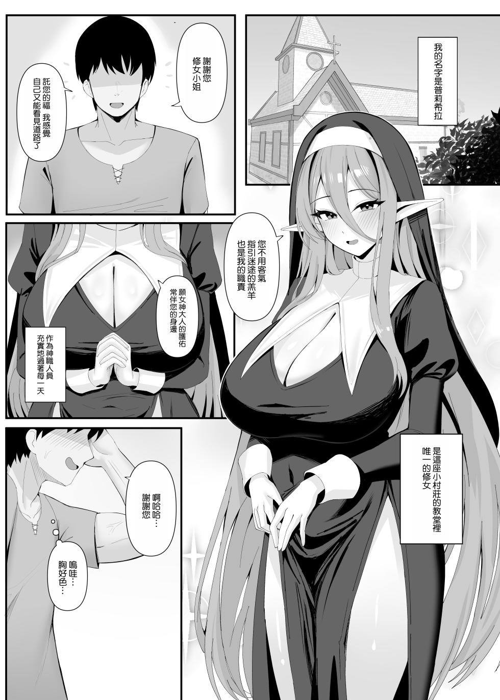 [POTATO BOMB (ONEDOO)] Hatsujouki no Elf Sister wa Mainichi Joukachuu [Chinese] [空気系☆漢化] [Digital] - Page 3