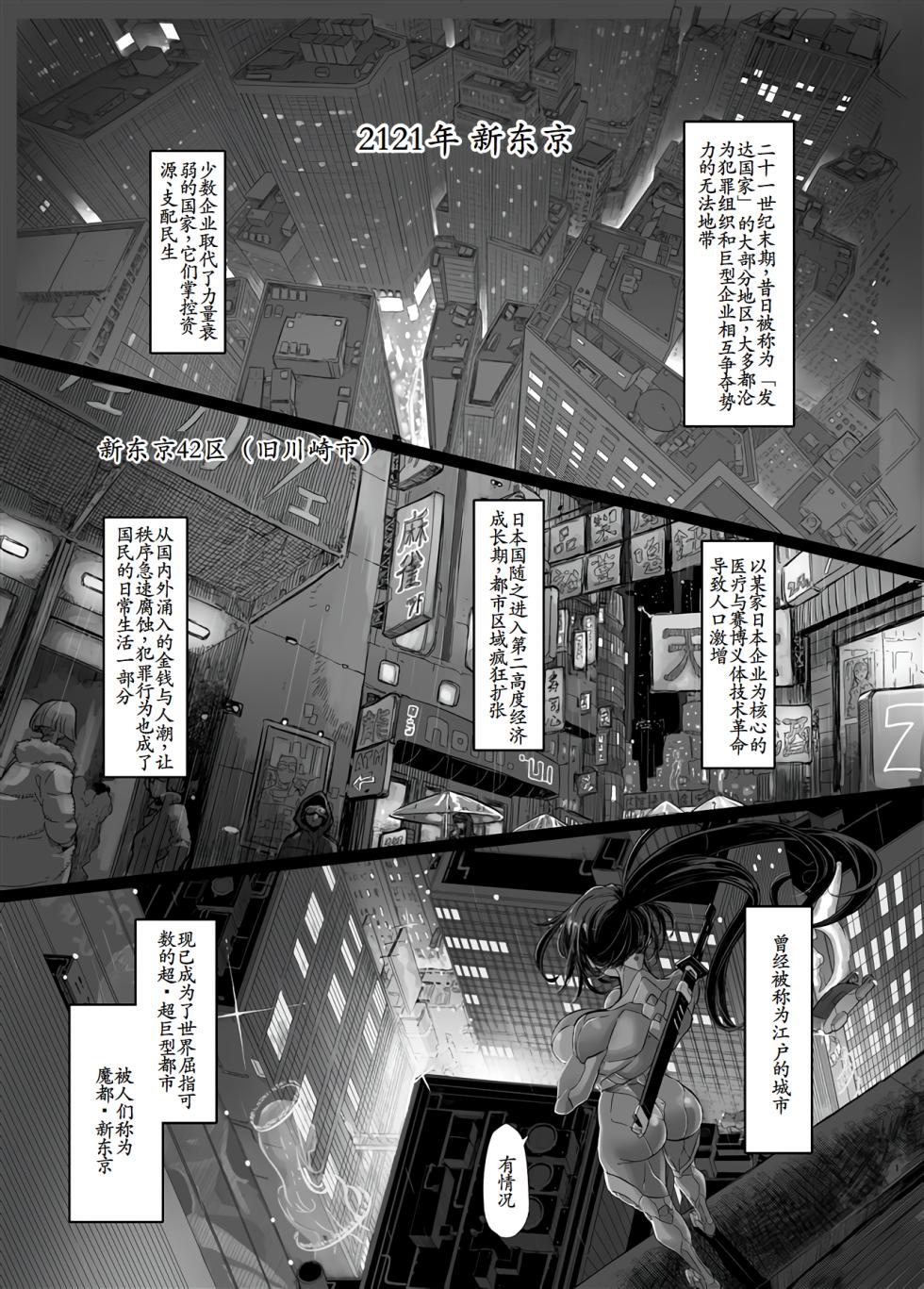 (C106) [DA HOOTCH (ShindoL)] Cyber Ninden Makina 1 - Cyberninja Machina Makina [古月个人汉化] - Page 3