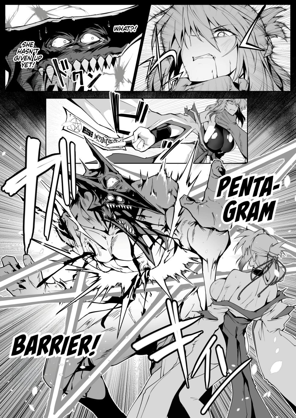 [Hokkebain! (Halcon)] Hama no Miko Ingoku ni Otsu 2 | Exorcist Maidens 2: The Fall to Lustful Hell [English] [Shiromaru] [Digital] - Page 34