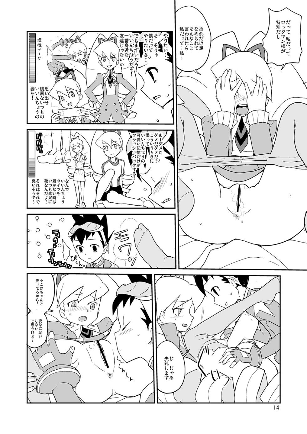 [Zenra Restaurant (Heriyama)] Shirogane Kou (Megaman Starforce) [Digital] - Page 13