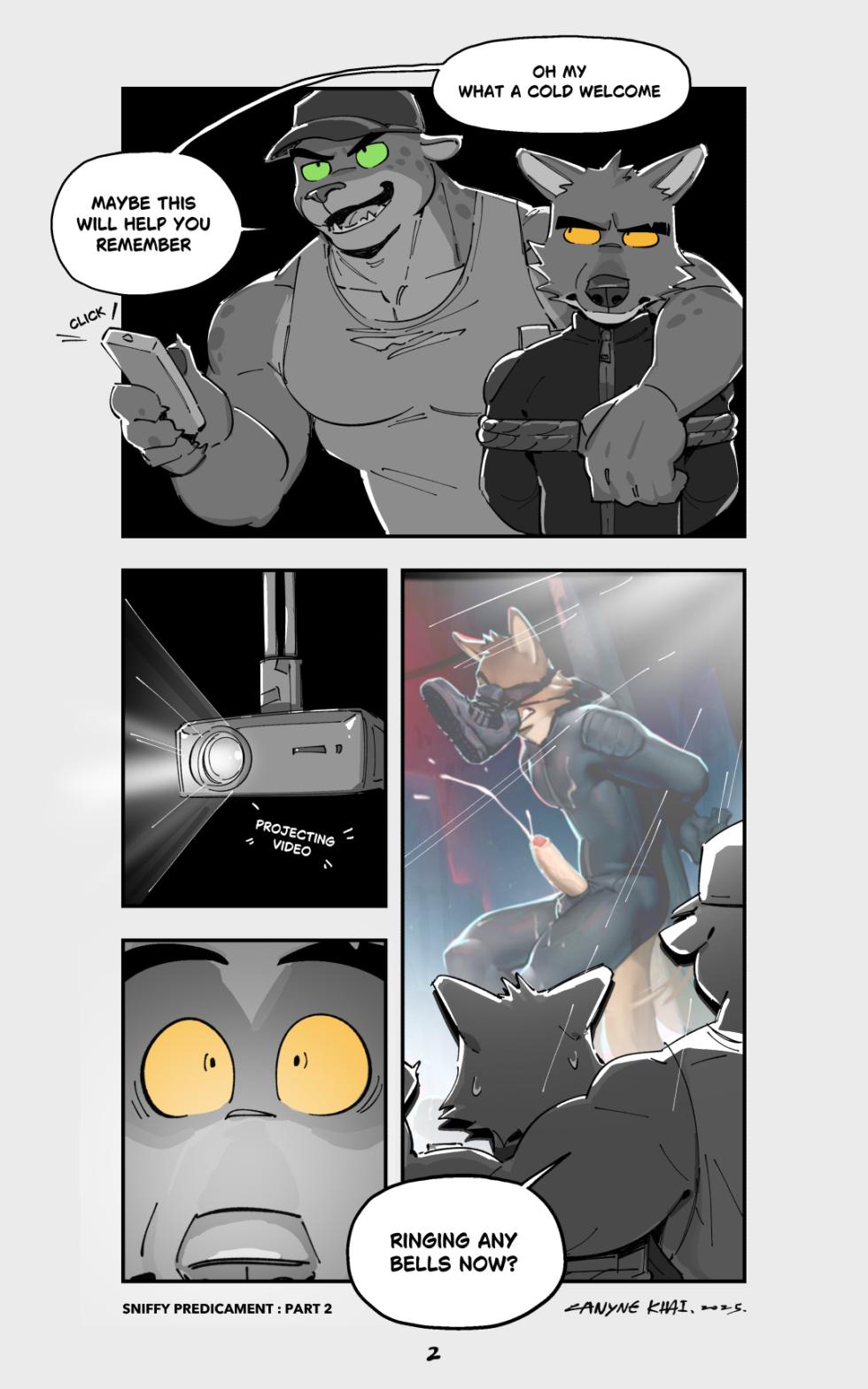 [Canyne Khai] Sniffy Predicament Part 2 (English) - Page 2