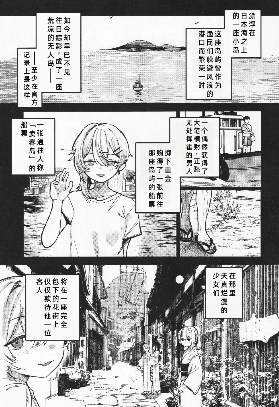 (C106) [Tori Salt (Dexys)] Shoujo Baishun Jima Kouhen - Girl Prostitution Island [Chinese] [廉价汉化组] - Page 3