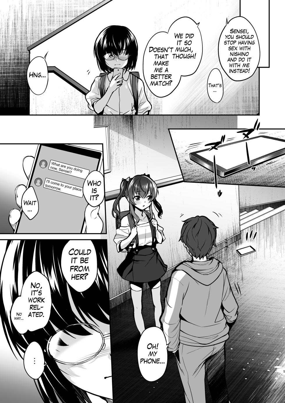 [Aozora Shoujo (Shirane Taito)] Aitsu ni Nanka Makenai Mon 2 | I Won't Lose to a Plain Girl! 2 [English] [Digital] - Page 4