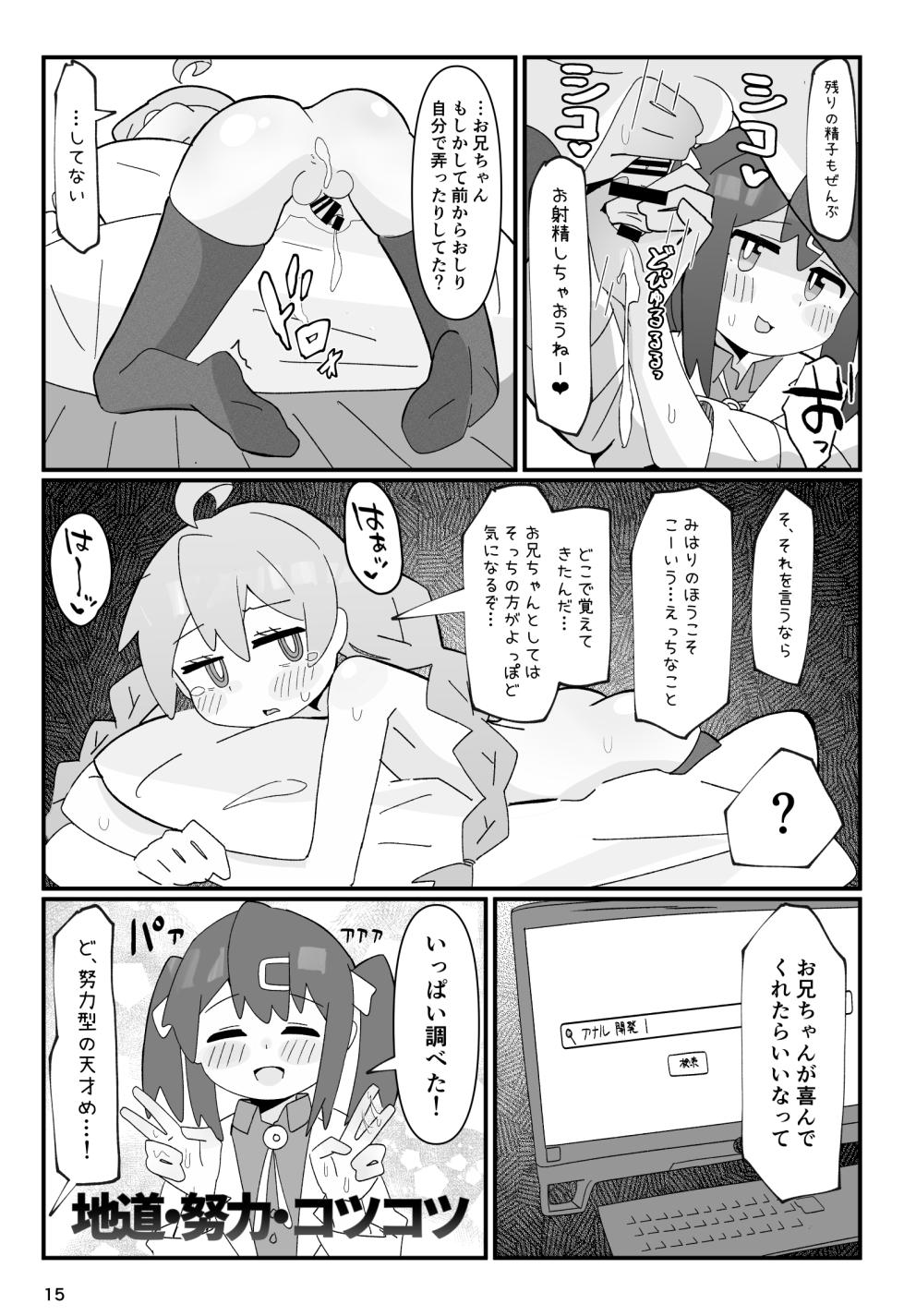 [Fujinum Seven (HUGE)] SAOHON  (Onii-chan wa Oshimai!) [Digital] - Page 15