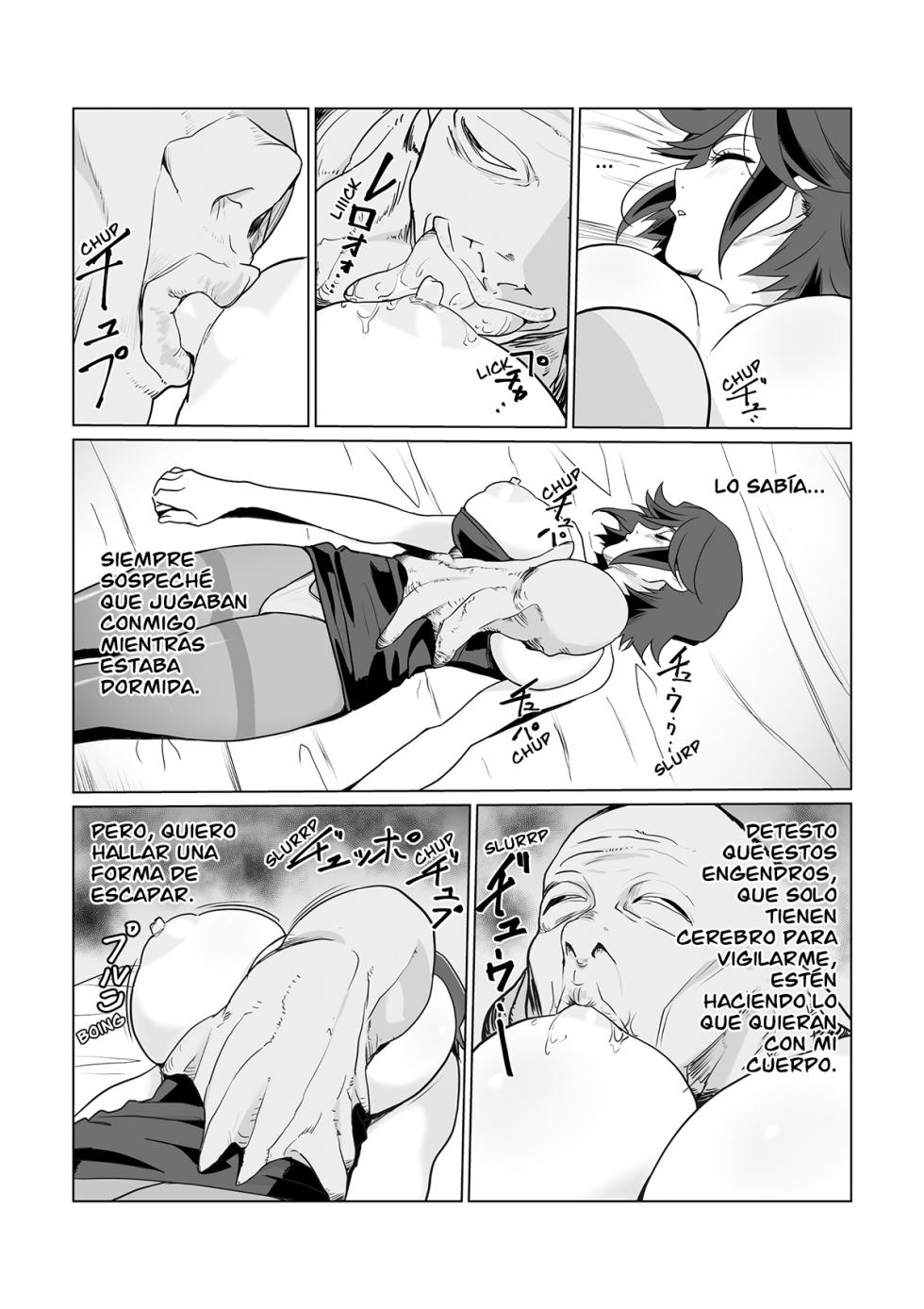 [Wonderful Sweater] Hitozuma Boukensha Doukutsu 2 ~Monster Senmon Doukutsu Soap Cosplay Paizuri Kyousha Course~ [Spanish] - Page 38