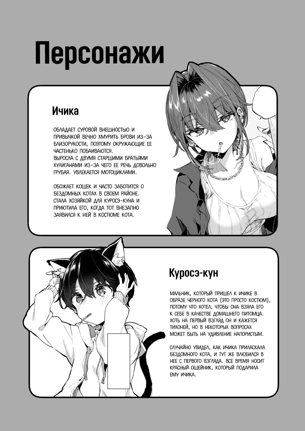 [Koniro Drops (Morishima Kon)] Chotto Kowai Onee-san ni Katte morau Koto ni Narimashita.2 | Так вышло, что я стал питомцем у немного пугающей сестренки.  [Russian] [minusmen] [Digital] - Page 3