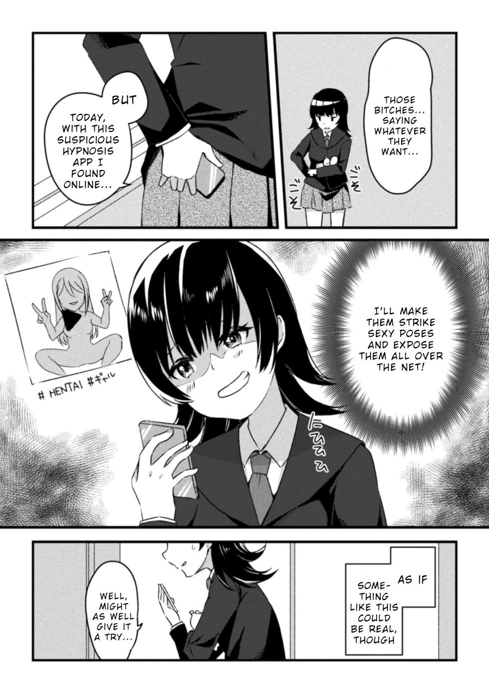 [Shiono Mak] Inkya dakedo Saimin Apuri de Haremu Tsukuttara Yaba Katta (2D Comic Magazine Yuri Saimin Vol. 2) [English] [Wrecking Army] [Digital] - Page 3