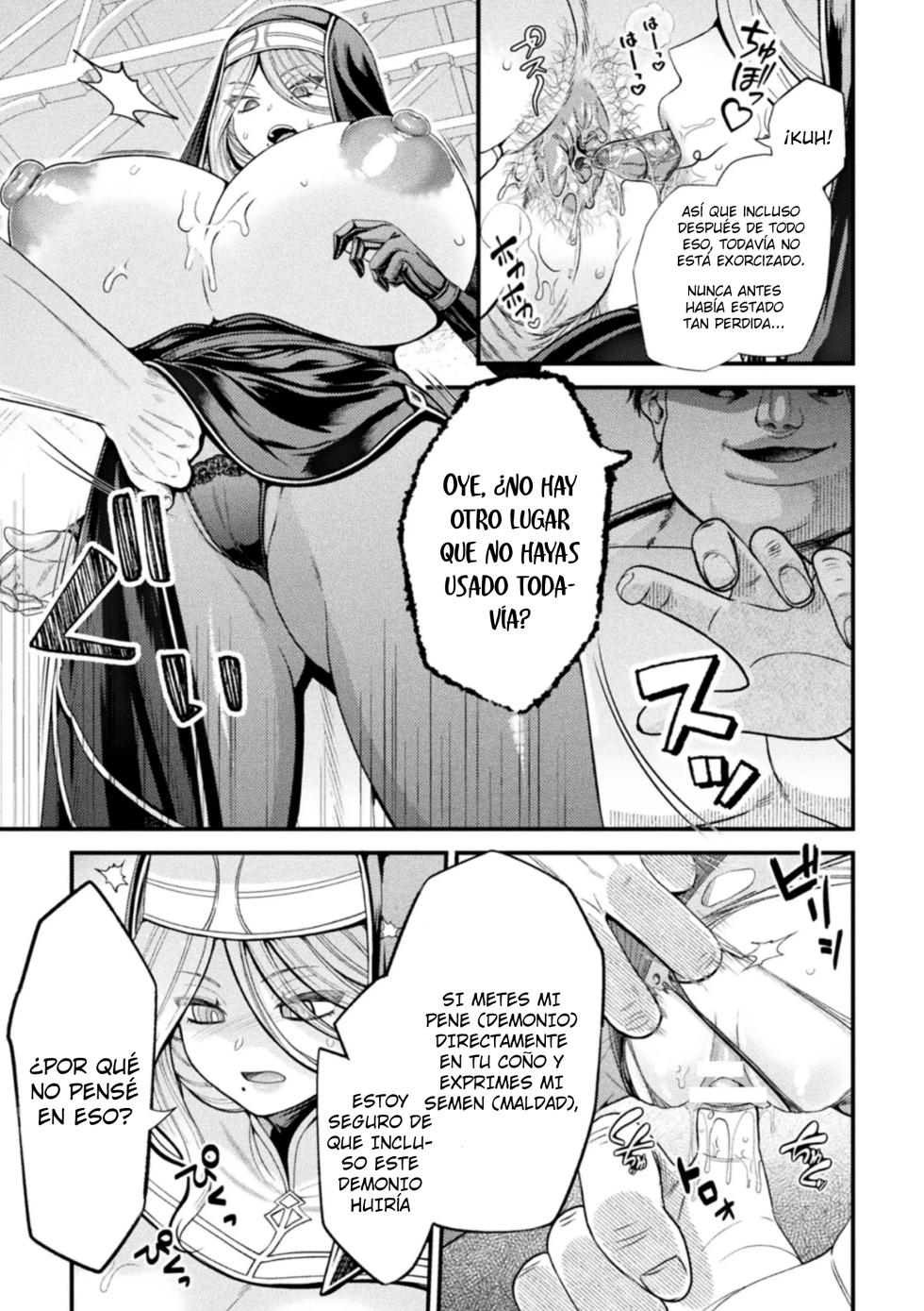 [Chifuyu Appleton] Akuma Saimin ~Ekusoshisuto no Matsuro~｜Hipnosis Demoníaca ~El Fin de la Exorcista~ (2D Dream Magazine Vol.125) [Español] [Aquí Nunca Es Septiembre] - Page 11