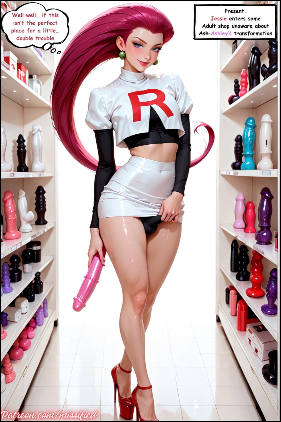 [Missified] Ashey's Evolution - Chapter 3 - Double Trouble [AI Generated] [Digital] - Page 5