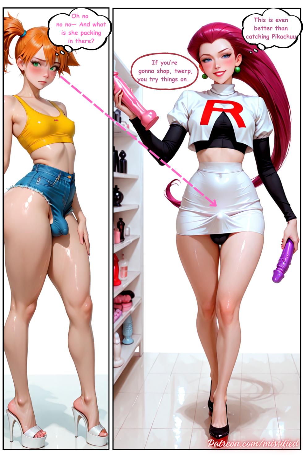 [Missified] Ashey's Evolution - Chapter 3 - Double Trouble [AI Generated] [Digital] - Page 10