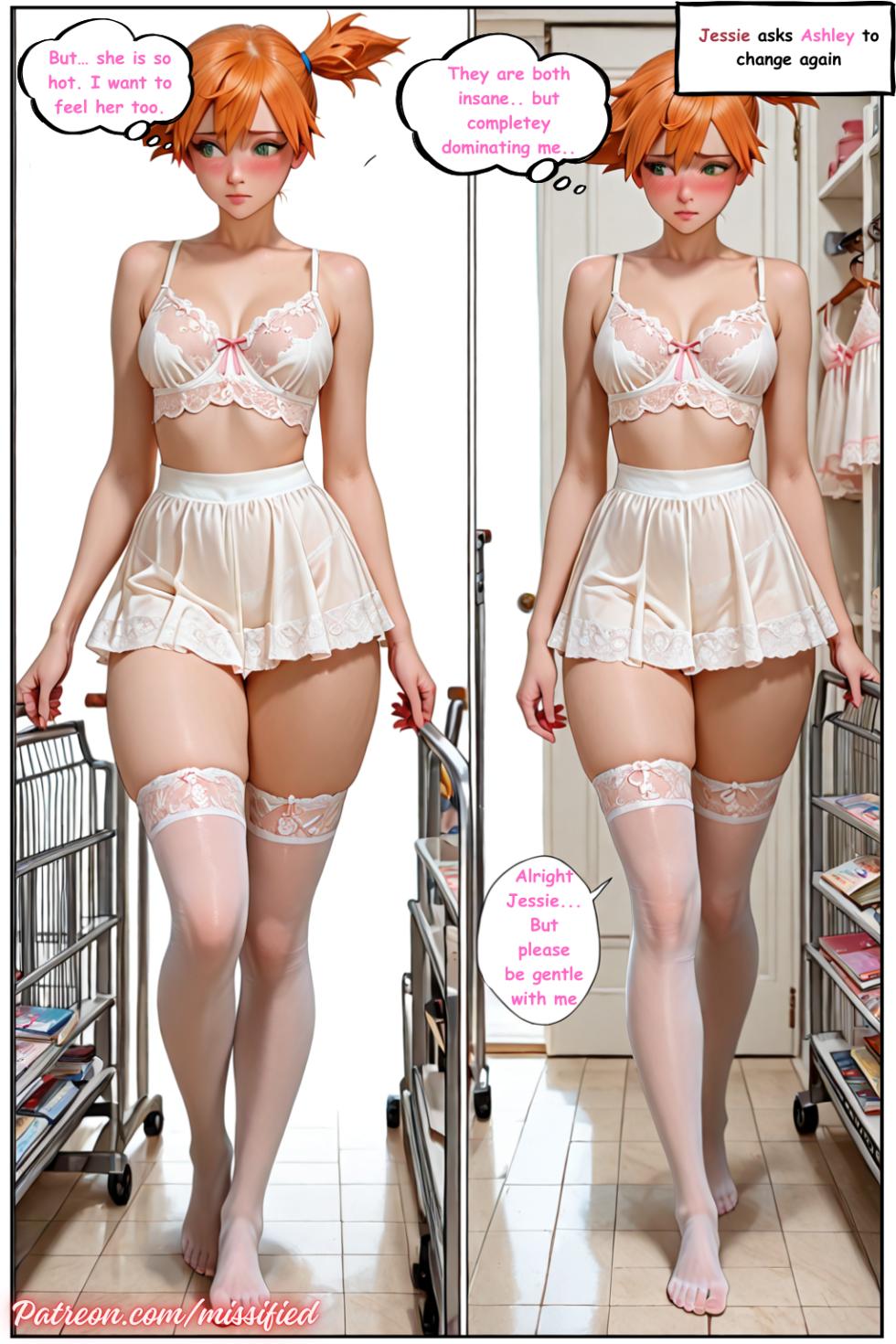 [Missified] Ashey's Evolution - Chapter 3 - Double Trouble [AI Generated] [Digital] - Page 20