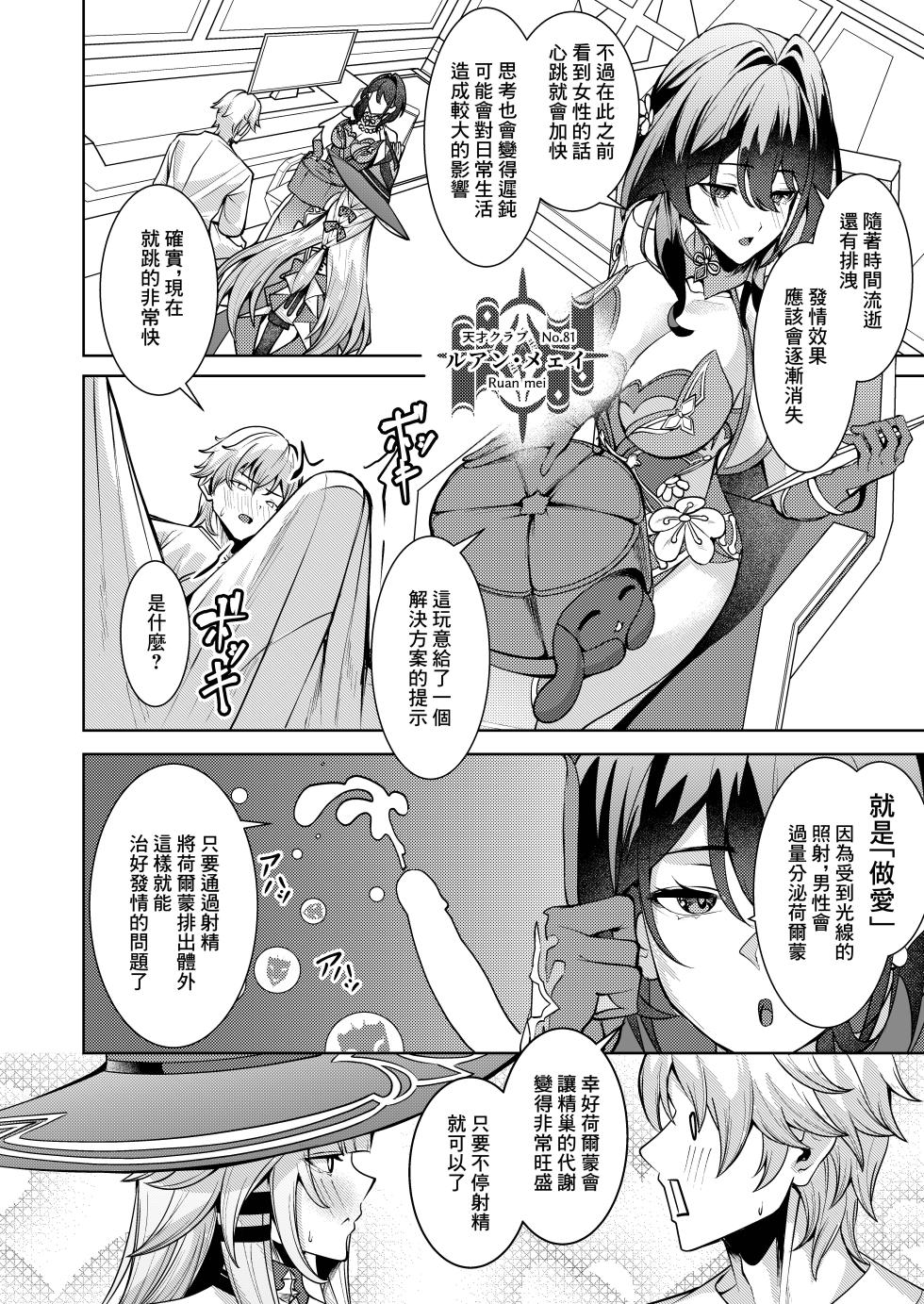 [Haraita Sangyou (Shiro Paka)] Aeon ni wa Gochuui o (Honkai: Star Rail) [Chinese] [Digital] - Page 5