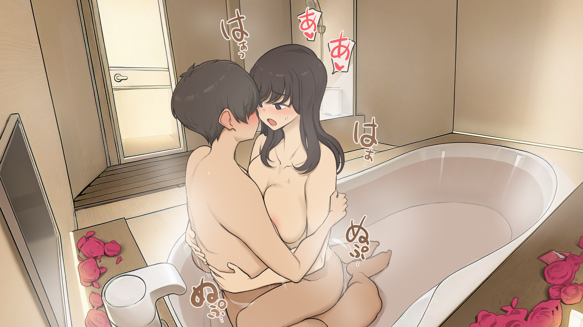 [Wakamatsu] Osananajimi doshi, tere to kincho to gikochina-sa ga aritsutsu no hatsu rabuho - Page 26