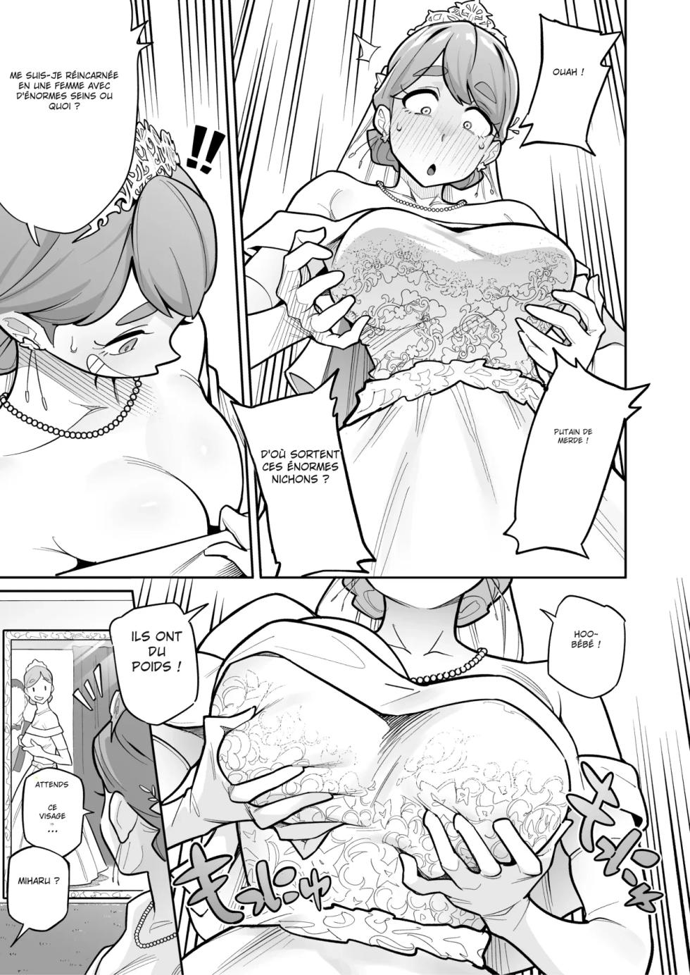 [Ame no Machi (Swap Kinoko)] Tamashii Irekawari Genshou - Case 2 Honda Miharu no Baai [Digital] [french] - Page 9