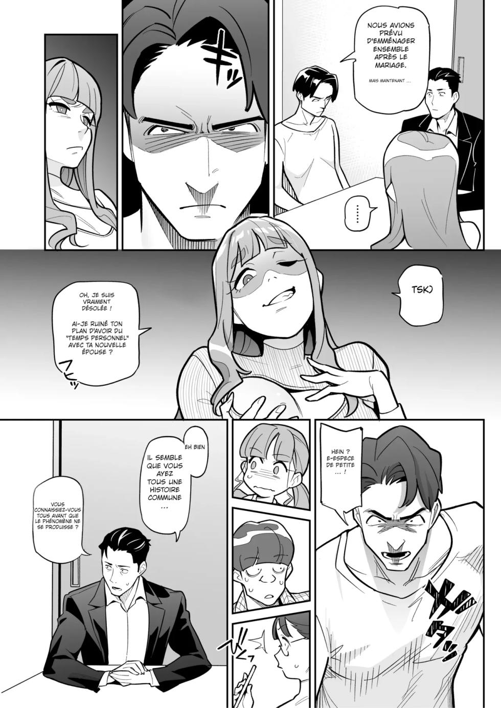 [Ame no Machi (Swap Kinoko)] Tamashii Irekawari Genshou - Case 2 Honda Miharu no Baai [Digital] [french] - Page 14