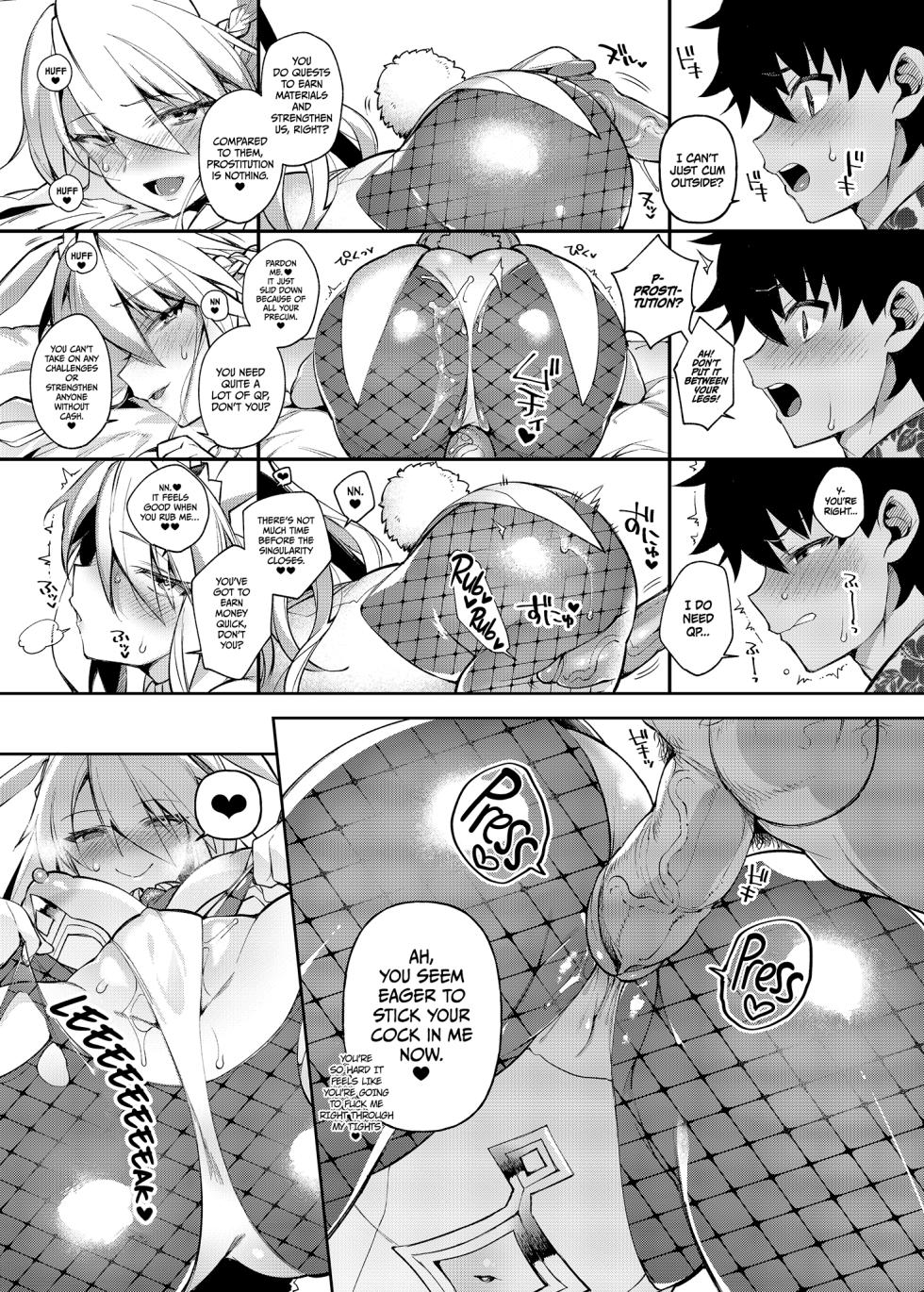 [Dodo Fuguri (Shindou)] If You Don't Have Any QP, Just Shoot Out Your Cum! (Fate Grand Order) [English] =TLL + mrwayne= [Decensored] [Digital] - Page 10