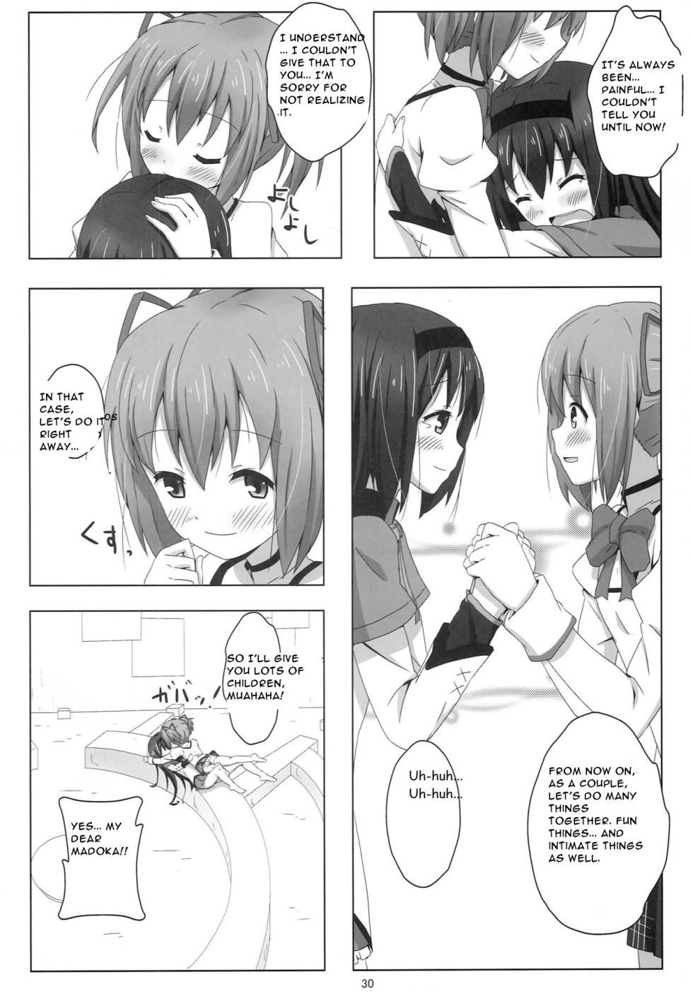 (Tidamari Sou 2) [Yorutake (Yoru)] MH COMPLEX (Puella Magi Madoka Magica) [English] [CristoferDeLosAndes] - Page 30