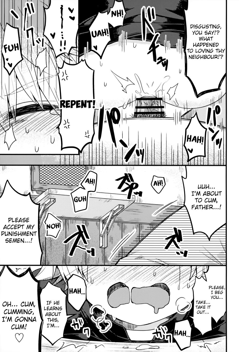 [Furashirushi (Mushi)] Kiite Kudasai, Shinpu-sama! | Please Hear Me Out, Father! [English] {Chin²} - Page 22