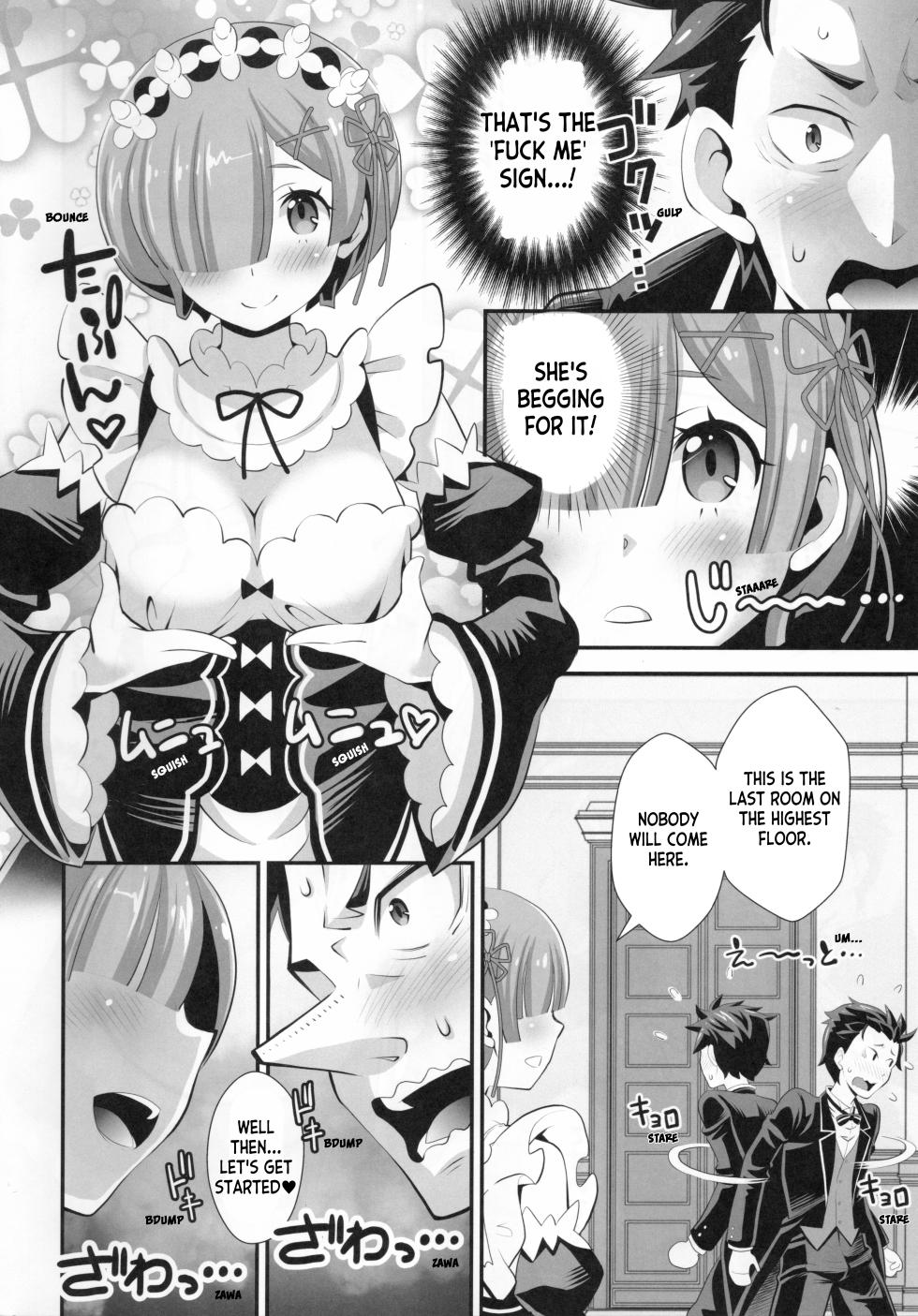 (C104) [Morishigeru Laboratory (Umineko Akira)] A Re:Zero Maid Vol. 5 | Re: Zero na Maid-san Vol. 5 (Re:Zero kara Hajimeru Isekai Seikatsu) [English] [ianuela] - Page 3