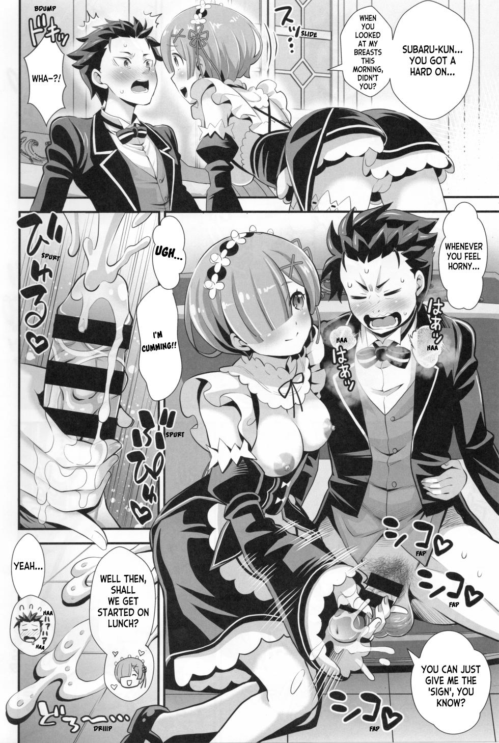 (C104) [Morishigeru Laboratory (Umineko Akira)] A Re:Zero Maid Vol. 5 | Re: Zero na Maid-san Vol. 5 (Re:Zero kara Hajimeru Isekai Seikatsu) [English] [ianuela] - Page 5