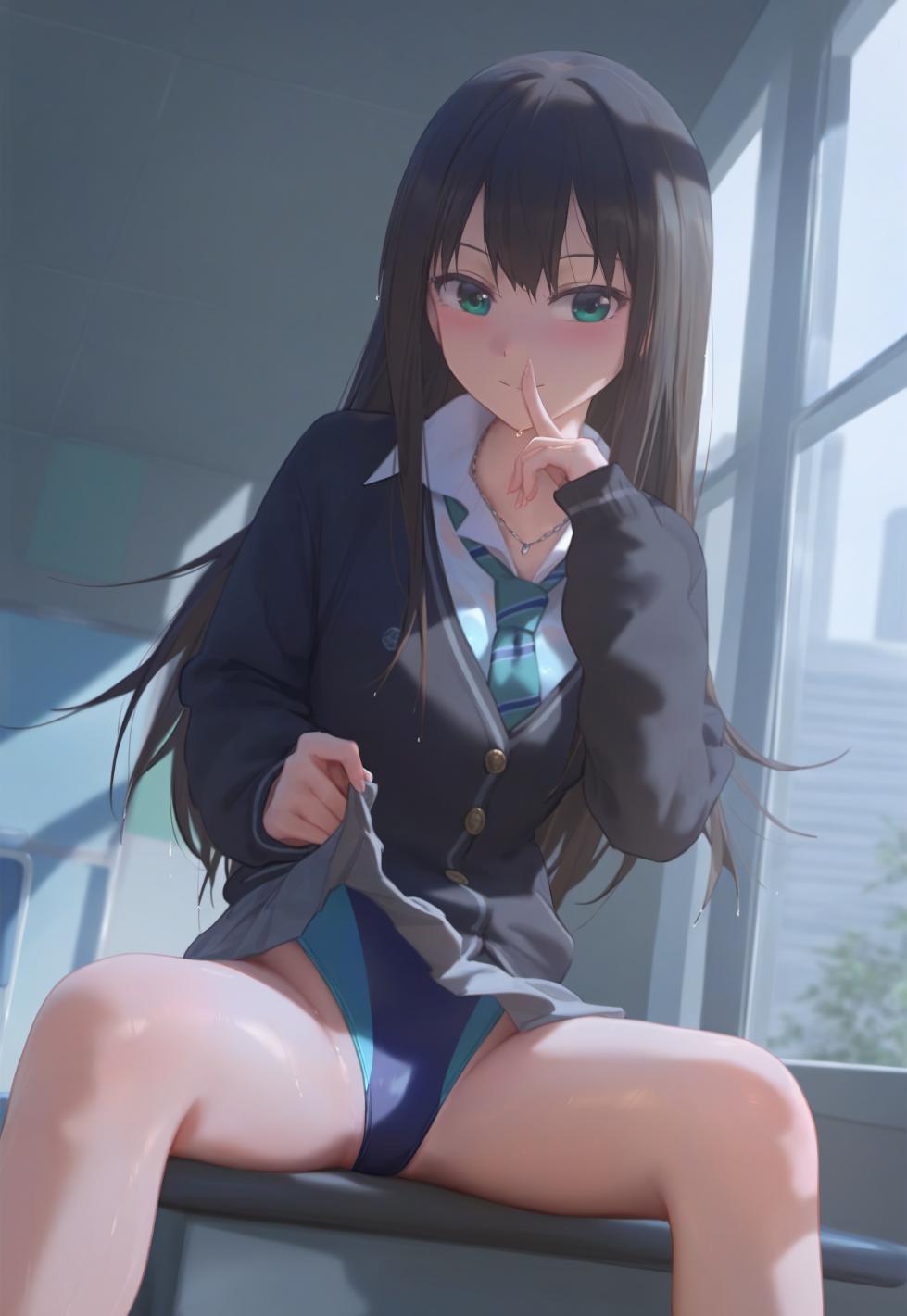 【patreon】MISAAKI 2024-10-13 shibuya rin 竞泳水着 保健室[AI Generated] - Page 3