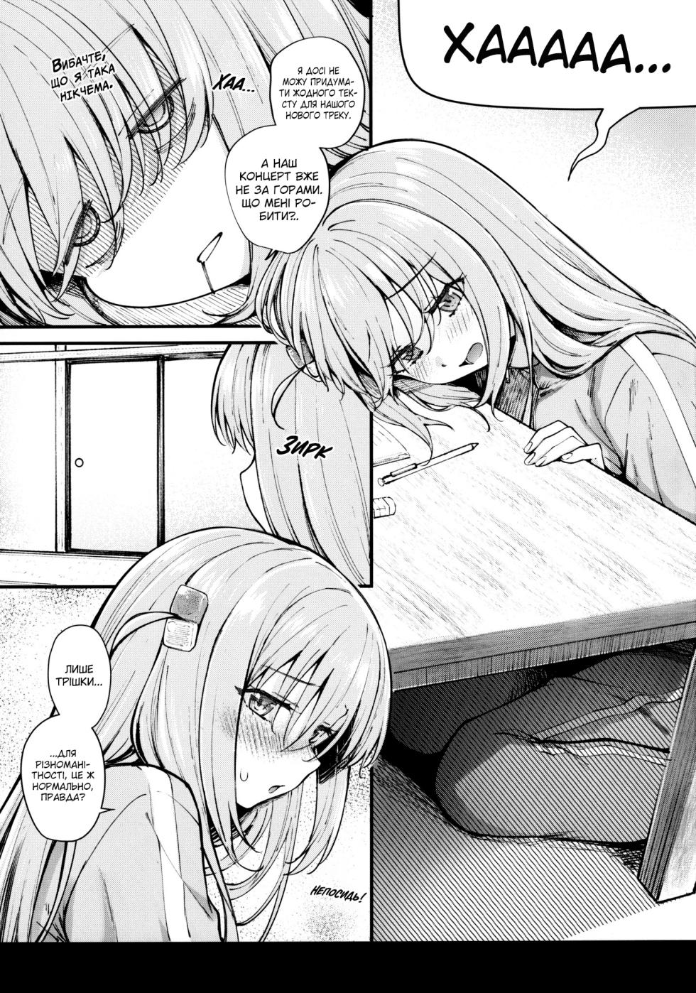 (C104) [Kitaku Jikan (Kitaku)] BOCCHI IN THE CLOSET | Самітниця в шафі (Bocchi the Rock!) [Ukrainian] - Page 2