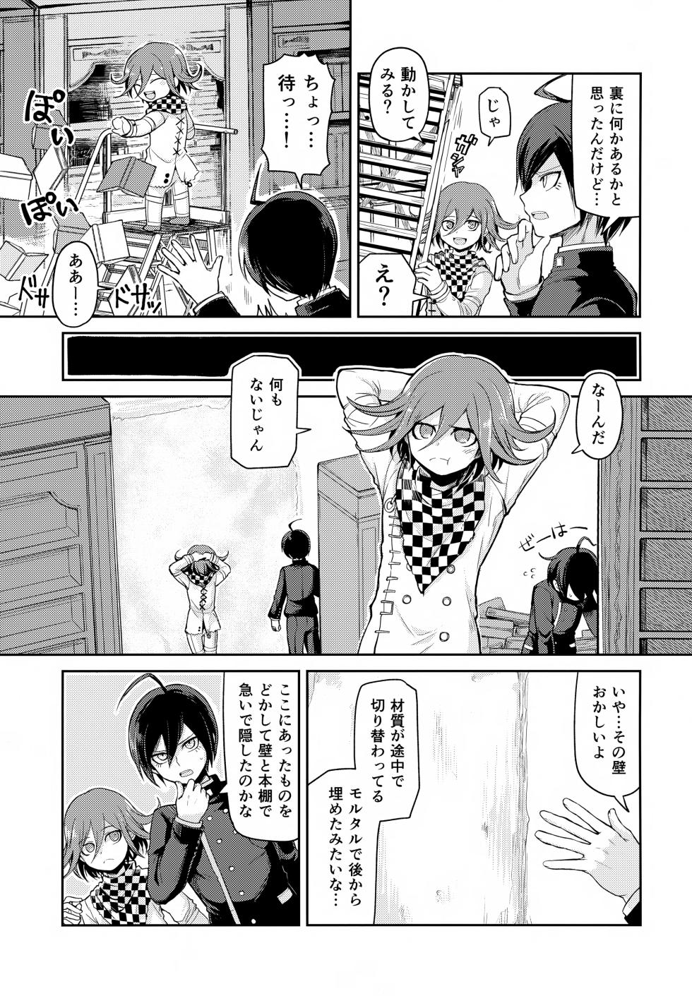 (SUPER32) [Ennui Akatako (Tako)] Warui Koto Shiyou Zenpen (New Danganronpa V3) - Page 4