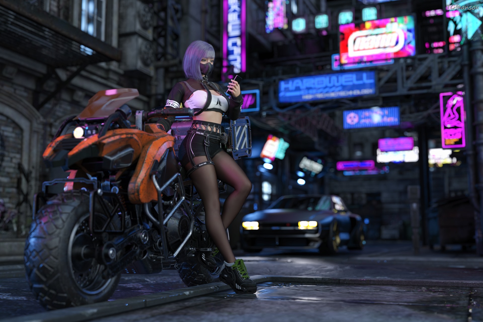 Cyberpunk Night - Page 1