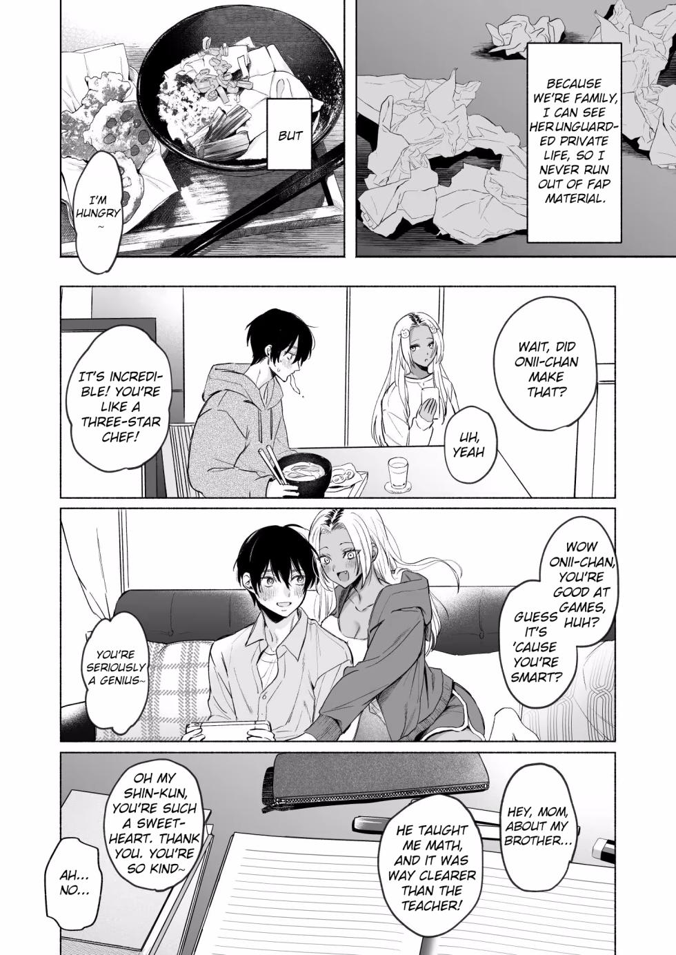 [Chimple Hotters (Chimple Hotter)] Kuro Gal Kyonyuu Gimai wa Boku o Yasashiku Sakusei Shitai [English] [Digital] - Page 11