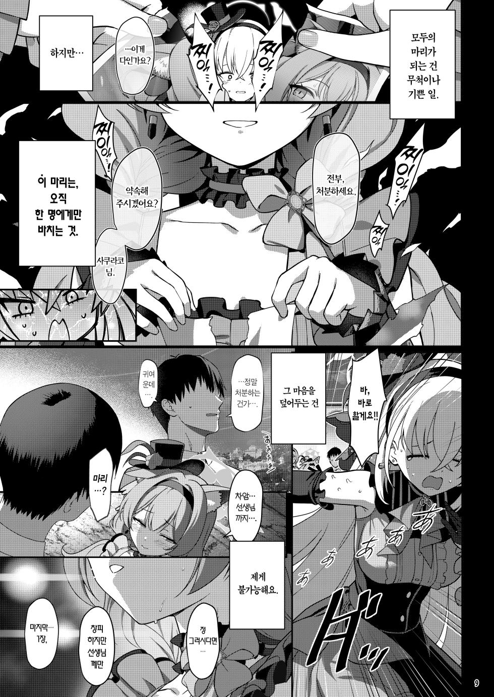 [Horizontal World (Matanonki)] Inaraku | 나락 (Blue Archive) [Korean] [Team Edge] [Decensored] - Page 8