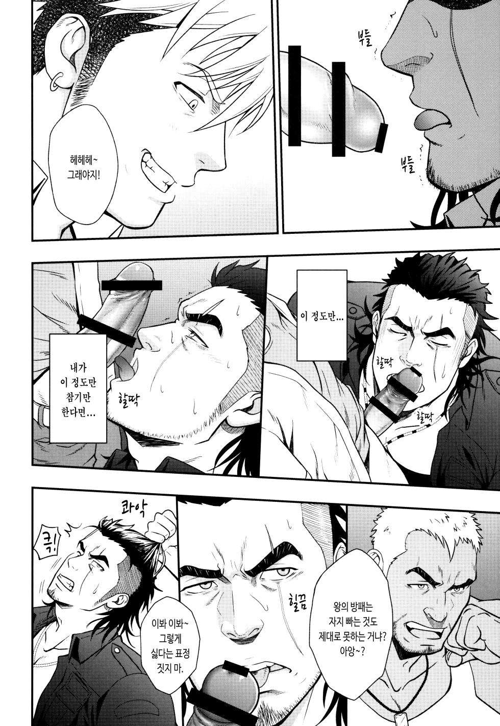 (C91) [RYCANTHROPY (Mizuki Gai)] SCUTUM (Final Fantasy XV) [Korean] - Page 9