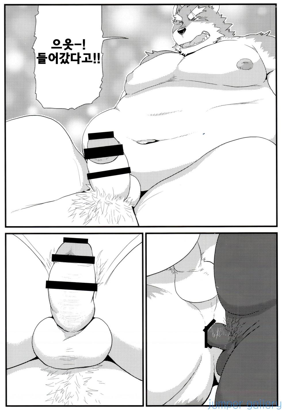 (Kemoket 4) [KAKUNI (Iwano)] Oyabun to Ayashii Hatsumei | (3) 두목과 이상한 발명 [Korean] - Page 27