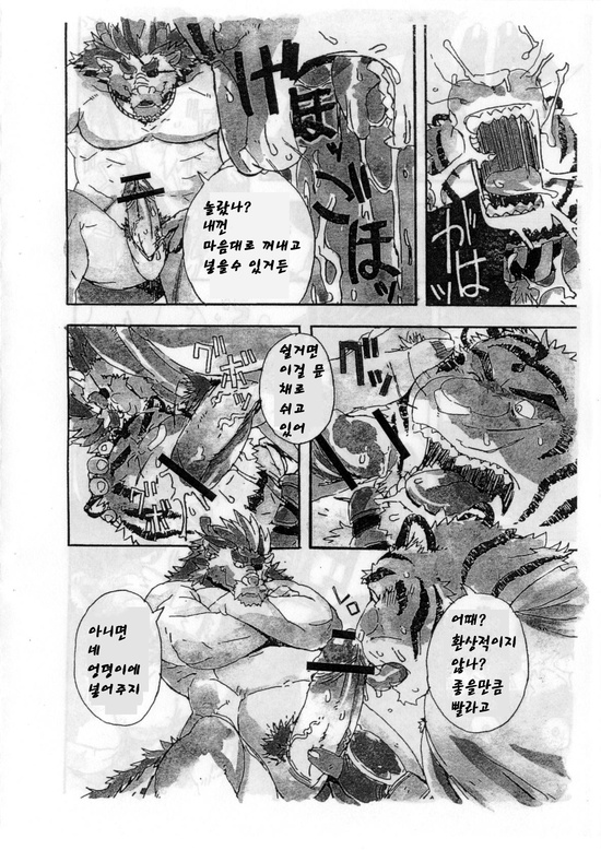 (C73) [Dragon Heart (gamma)] Choujuu Gasshin Build Tiger | 초수합신 빌드 타이거 1 [Korean] - Page 12