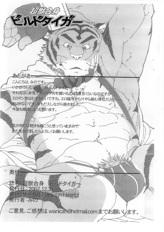 (C73) [Dragon Heart (gamma)] Choujuu Gasshin Build Tiger | 초수합신 빌드 타이거 1 [Korean] - Page 19