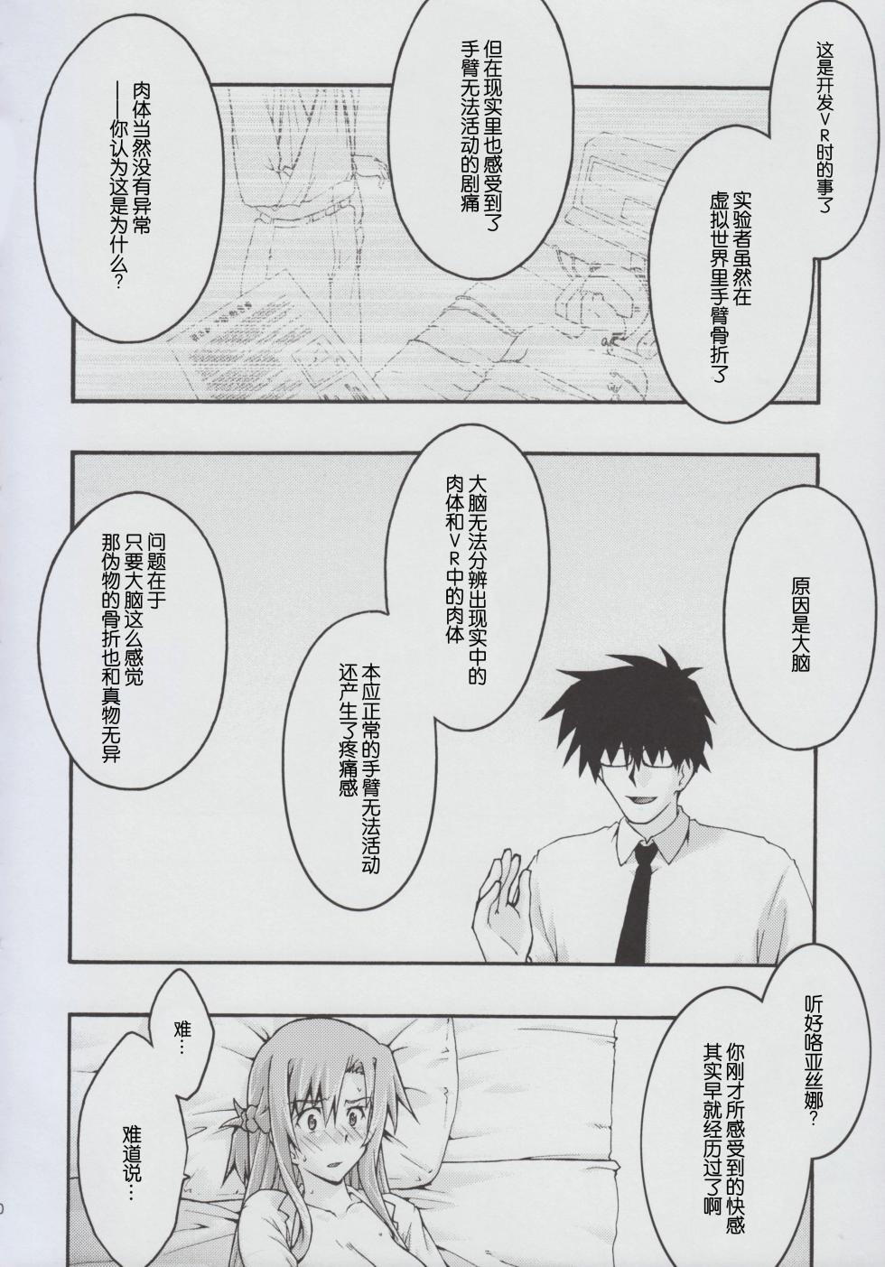 [sandglass (Uyuu Atsuno)] ochiru -asuna2- (Sword Art Online) [Chinese] [B_Meow个人汉化] - Page 29
