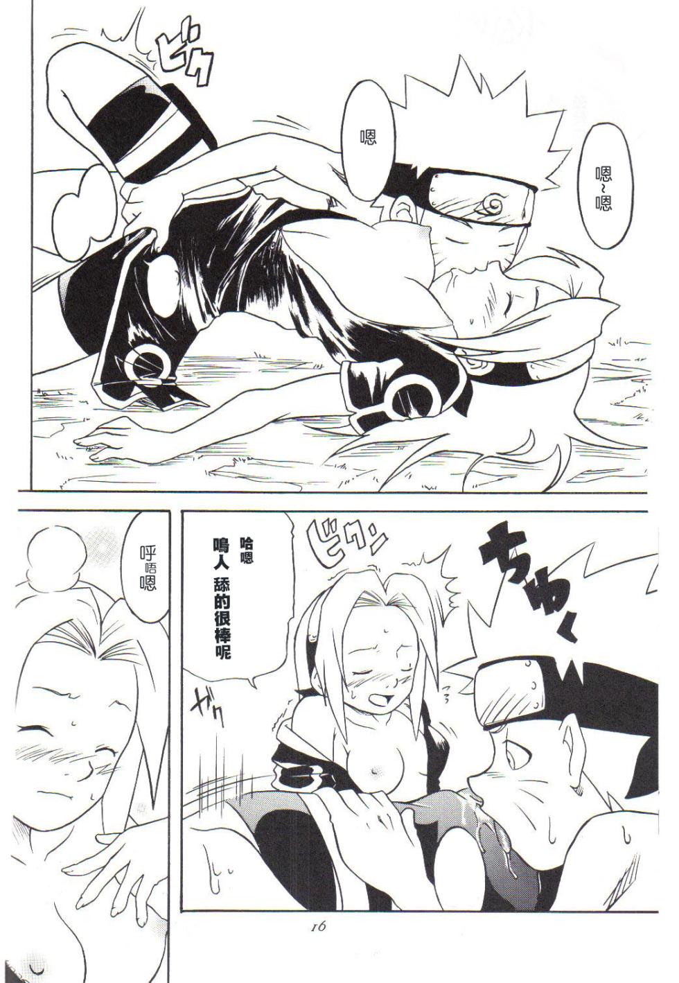 (C59) [Karakishi Youhei-dan Shinga (Various)] Houkouken (Naruto) [Chinese][木头个人汉化] - Page 15