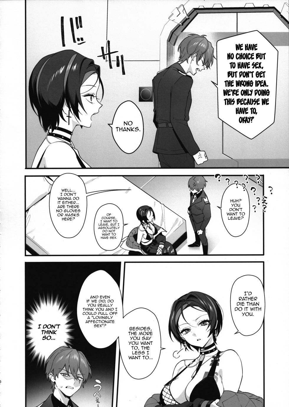 [Shuukyuu Youka (Ohisashiburi)] A Room Where You Can’t Leave Unless You Have Lovey-Dovey Sex (Goddess of Victory: NIKKE) [English] [2025-08-20] [LunaticSeibah] - Page 5