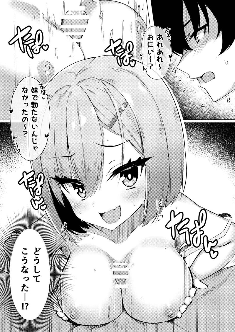 [casis-kabosu (Aria.)] Imouto Emotion (Tenshi Souzou RE-BOOT!) [Digital] - Page 2