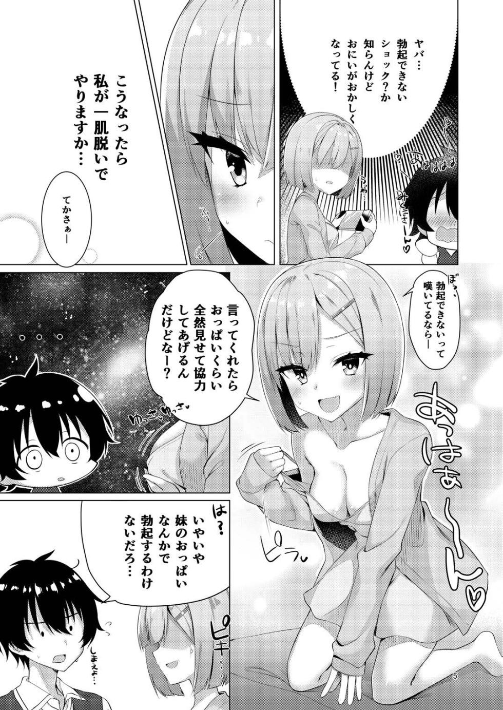 [casis-kabosu (Aria.)] Imouto Emotion (Tenshi Souzou RE-BOOT!) [Digital] - Page 4