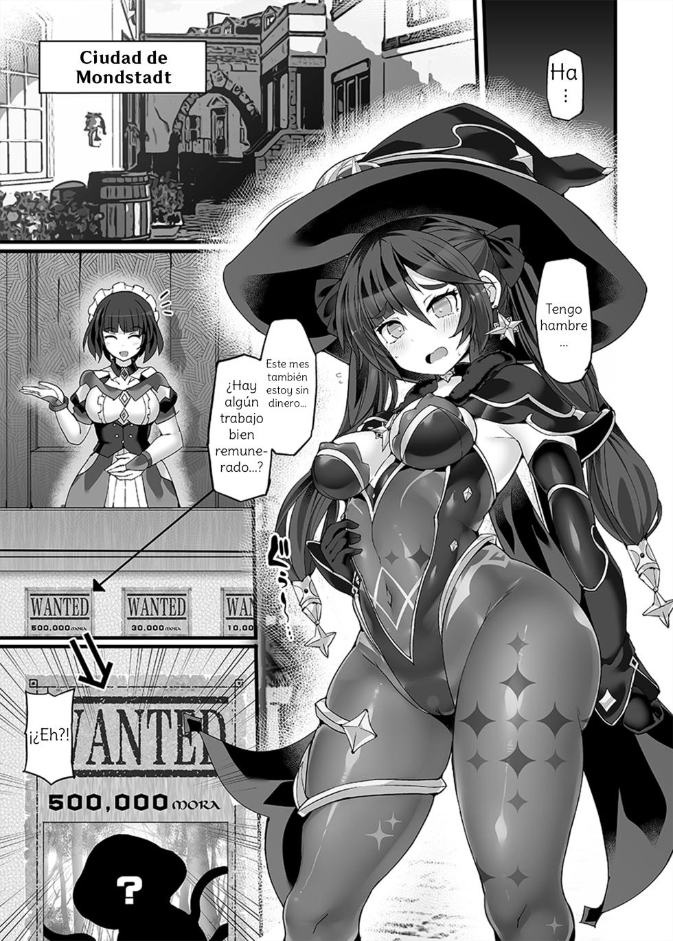 [Stapspats (Hisui)] Idainaru Senseijutsushi no Watashi ga Kinokon Gotoki ni Makeru Hazu ga Arimasen. | No hay forma que yo, la gran Astróloga, pueda ser derrotada por un Hongo. (Genshin Impact) [Spanish] [Digital] - Page 4