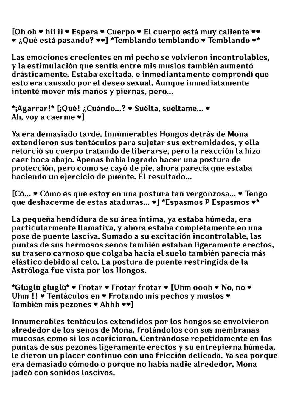 [Stapspats (Hisui)] Idainaru Senseijutsushi no Watashi ga Kinokon Gotoki ni Makeru Hazu ga Arimasen. | No hay forma que yo, la gran Astróloga, pueda ser derrotada por un Hongo. (Genshin Impact) [Spanish] [Digital] - Page 22