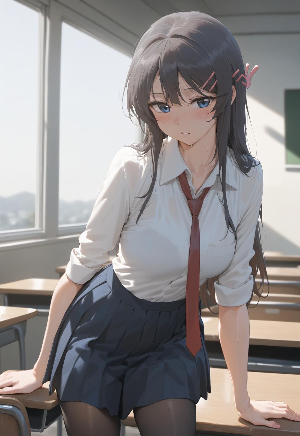 【patreon】MISAAKI 2024-12-06桜岛麻衣 樱岛麻衣[AI Generated] - Page 1