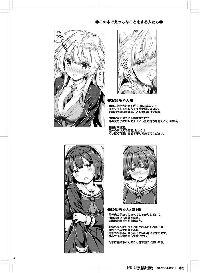 [Botugo (RYO)] Onee-chan ga Imouto no Pants de Hitori Ecchi Shitemashita. [Digital] - Page 3