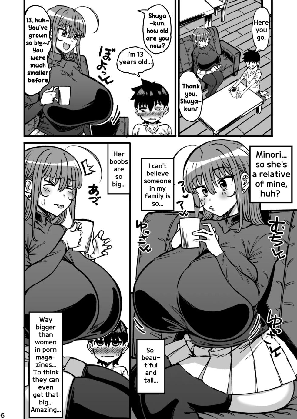 (Uncensored)[Jinrikisha (Komusou.)]My Older Cousin Is Too Big!! [English][Digital] - Page 7