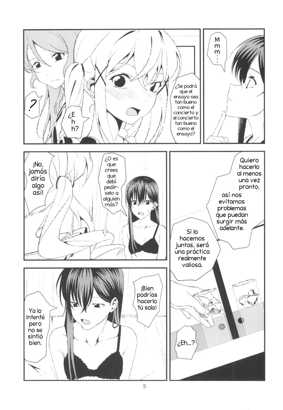 (CT34) [Inu mo Arukeba Bou mo Aruku (mototenn)] Fish or Rabbit (BanG Dream!) [Spanish] [Hina Posting] - Page 4