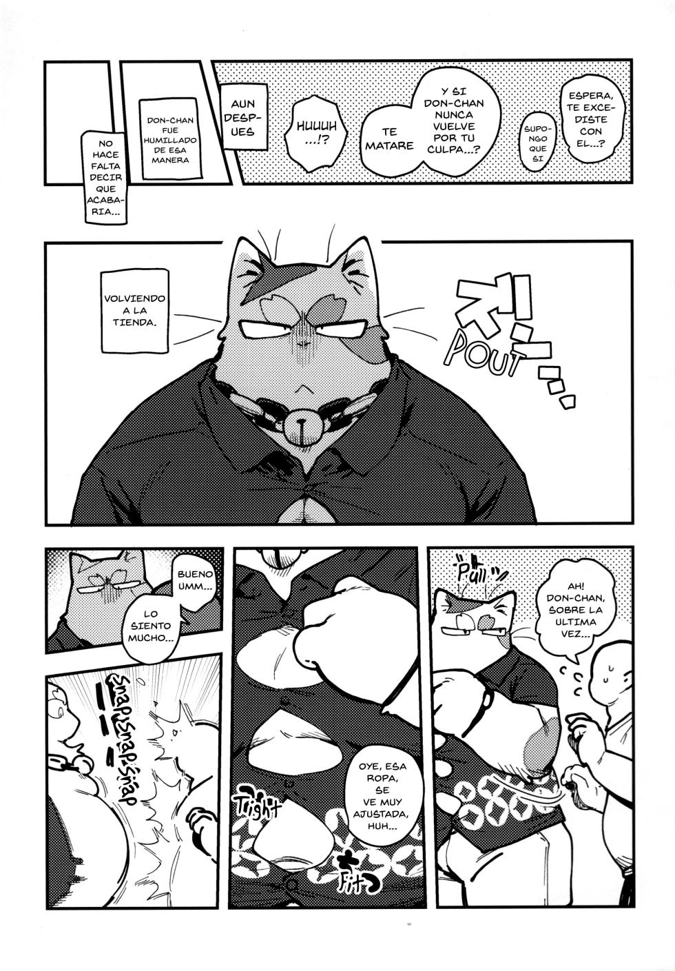 (Kansai Kemoket 9) [Rubber Cup Boys (INAX)] Do people who say how "Food is Delicious" a lot really have sensitive nipples?! [Spanish] - Page 21